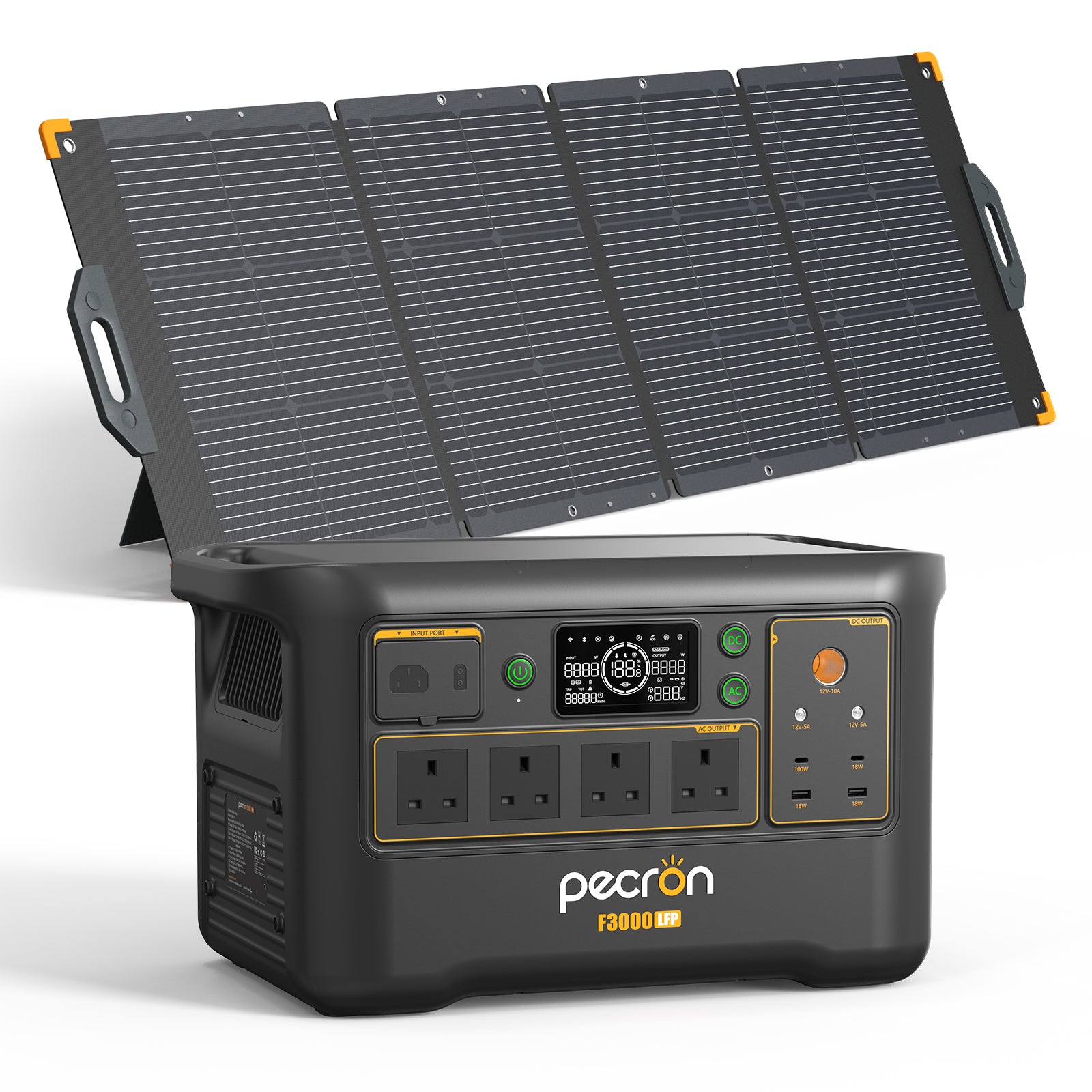 F3000LFP+200W solar Panel*1
