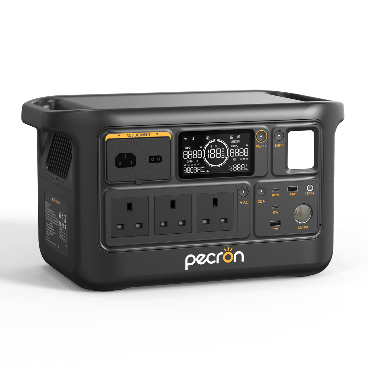 PECRON F1000 LFP Portable Power Station 960Wh, 1500W Solar Generator
