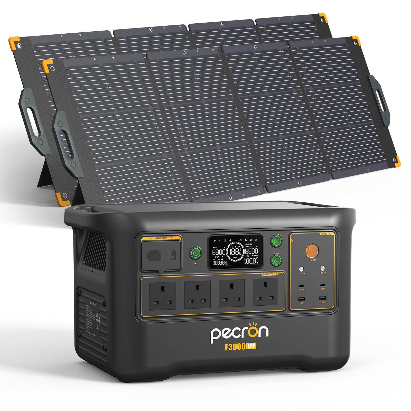 F3000LFP+200W solar Panel*2