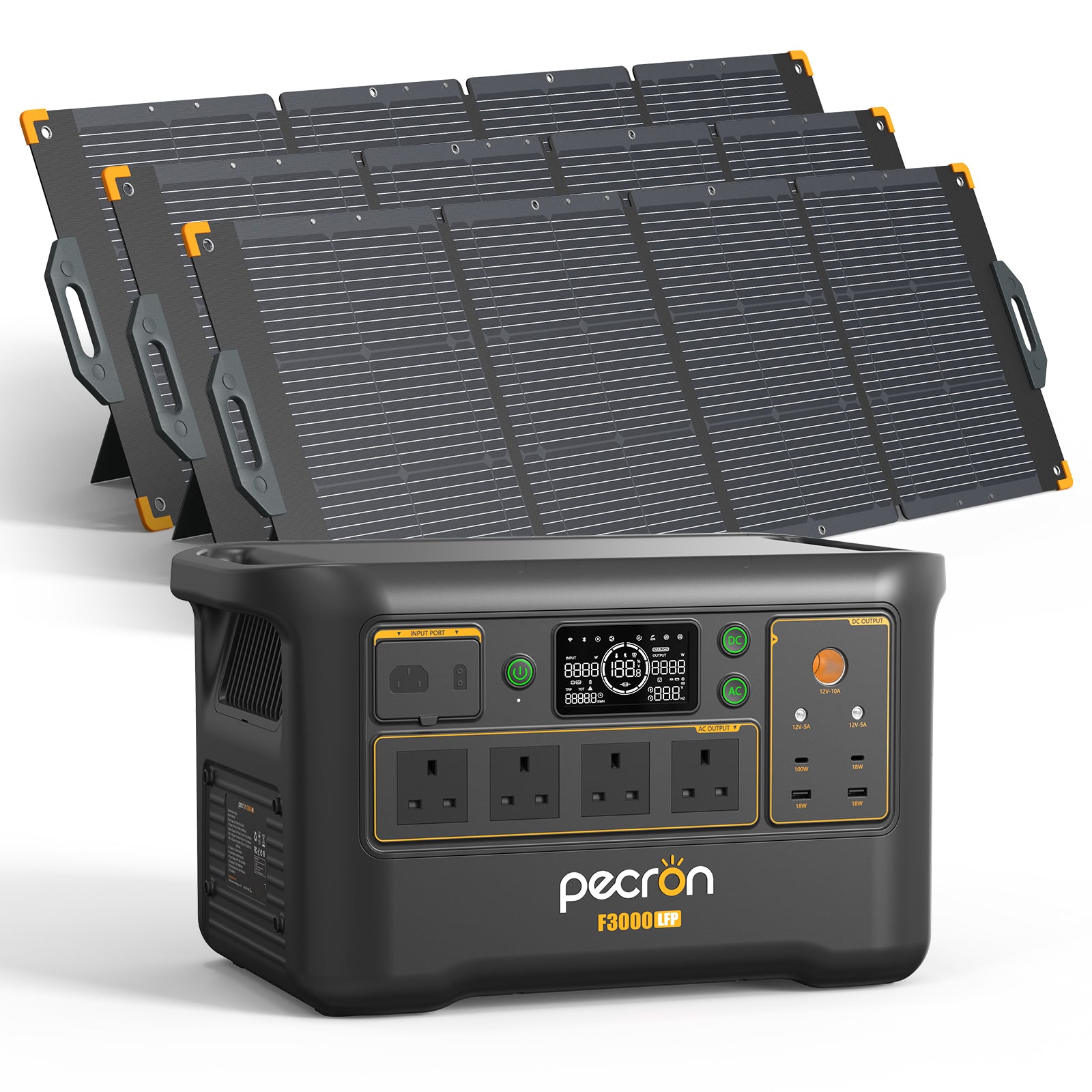 F3000LFP+200W solar Panel*3