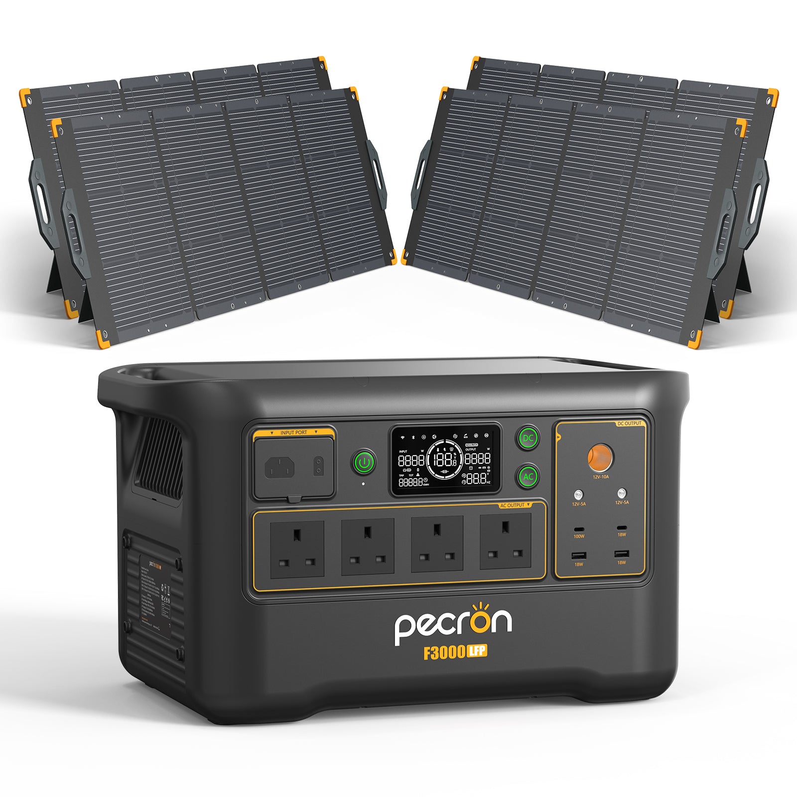 F3000LFP+200W solar Panel*4