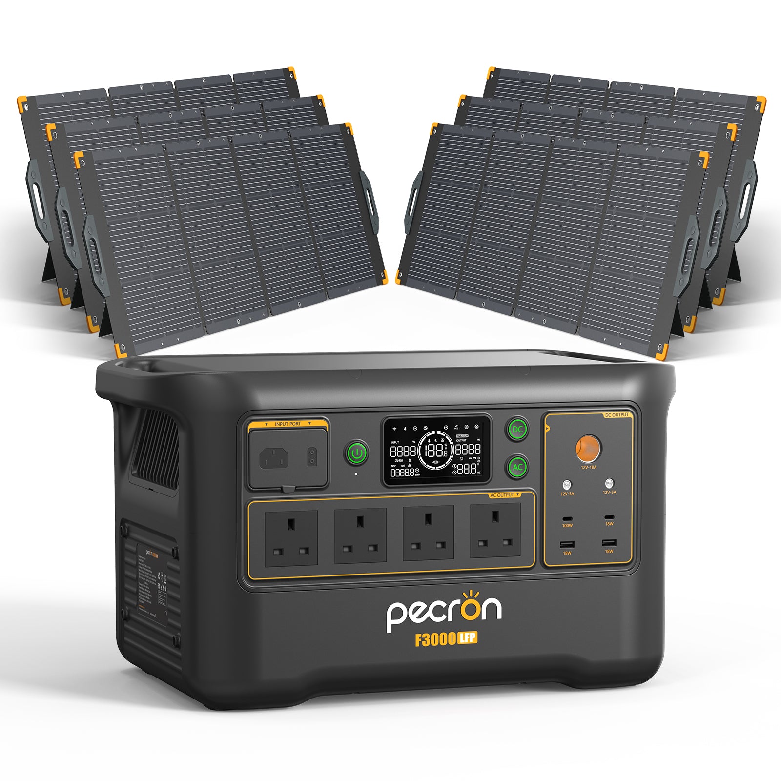 F3000LFP+200W solar Panel*6
